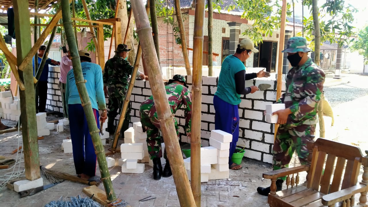 Kerja, Kerja Teriak Anggota Satgas TMMD Kodim Pati