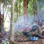 Babinsa Praka Zulfikor Ajari Arti Kebersamaan