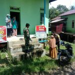 Babinsa Bunut Hilir Peduli Wilayah Binaan, Kembali Melaksanakan Monitoring Posko PPKM Skala Mikro