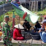 BAHAS PENINGKATAN HASIL IKAN, BABINSA KOMSOS BERSAMA KELOMPOK NELAYAN