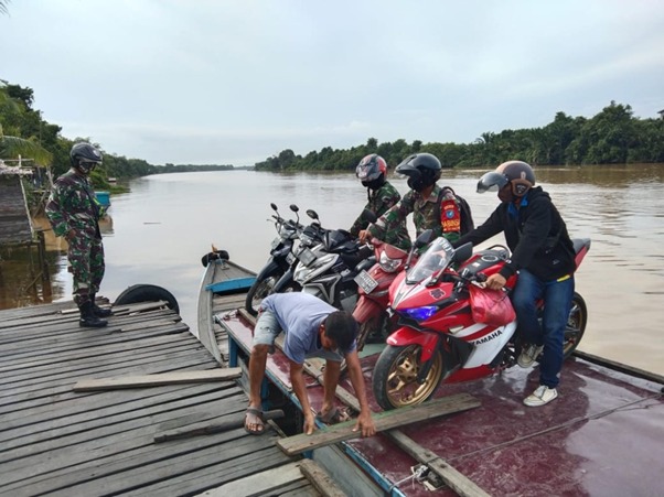 Akses Jalan Menuju Lokasi TMMD Ke-111 Kodim 1207/Pontianak