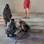 Babinsa Siapkan Tempat Karantina Belum Pernah Terpakai