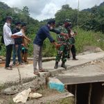 Babinsa Koramil 1206 – 08/Bunut Hilir Monitoring dan Evaluasi (Monev) Dana Desa dan Alokasi Dana Desa Tahap I Tahun 2021