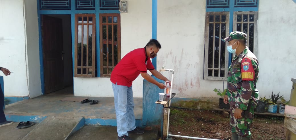 Babinsa Peduli, Pencegahan Penyebaran Covid-19 Harus Dimulai Dari Dalam Diri