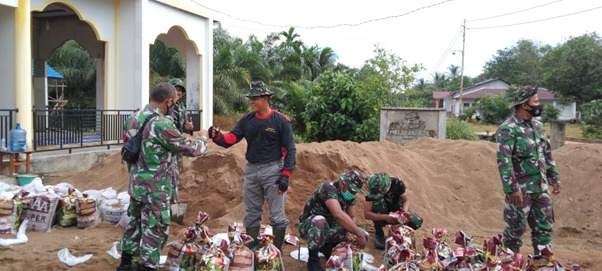 Perjuangan Satgas di Lokasi TMMD Ke-111 Kodim 1207/Pontianak