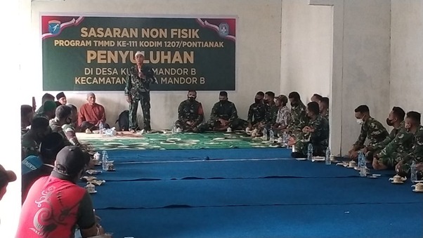 TMMD Ke-111 Kodim 1207/Pontianak Berakhir, Warga Gelar Syukuran dan Doa