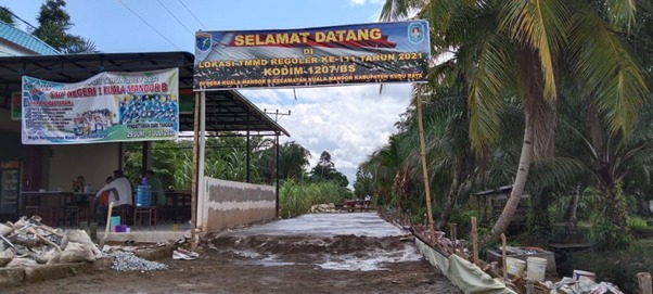 Hasil dan Kinerja TMMD Ke-111Kodim 1207/Pontianak