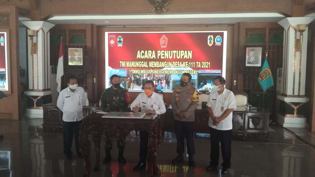 Kegiataan TMMD Reguler ke-111 Telah Usai
