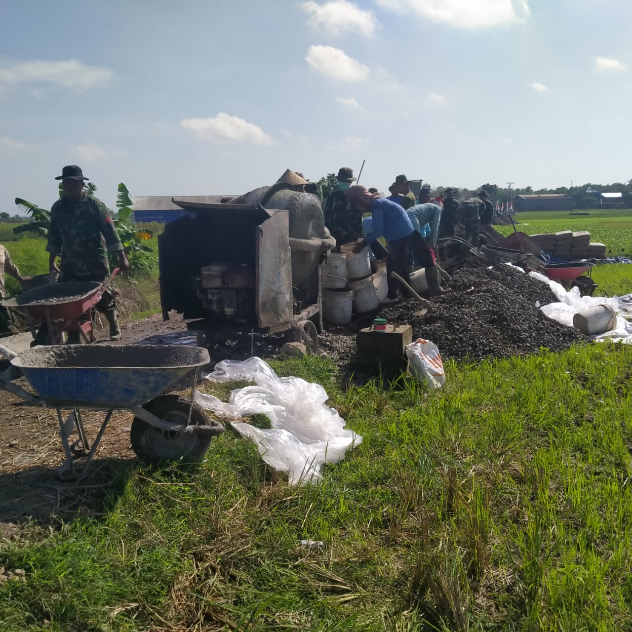 Demi Suksesnya Pembangunan, Ketersediaan Material Sangat Penting Untuk Diperhatikan