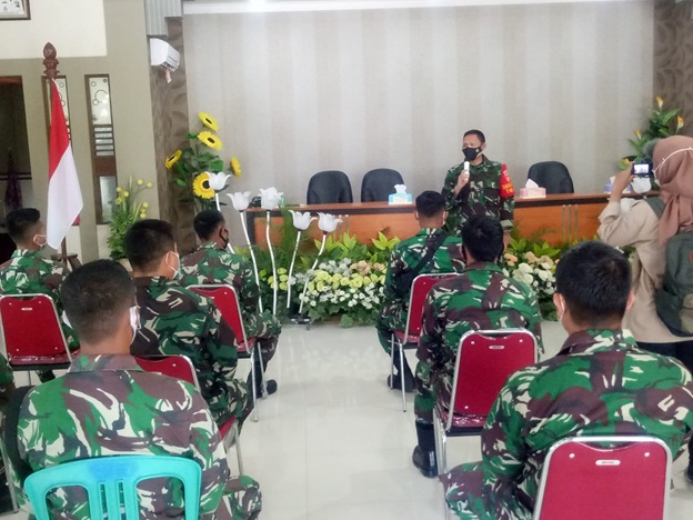 Ucapan Terimakasih Kepada Prajurit Anggota Satgas TMMD Dari Dansatgas