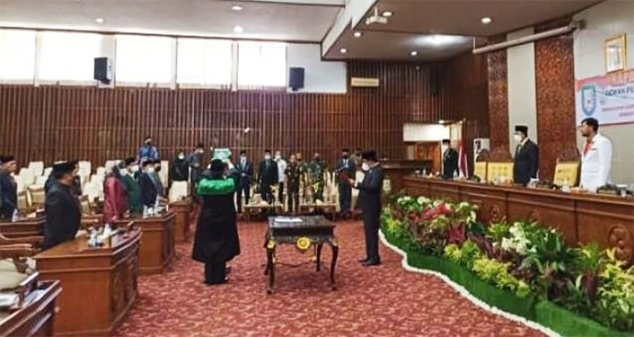 Prosesi pengucapan sumpah jabatan