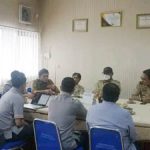 Disnaketrans pada saat menerima kunjungan BPJS Ketenagakerjaan Bengkulu